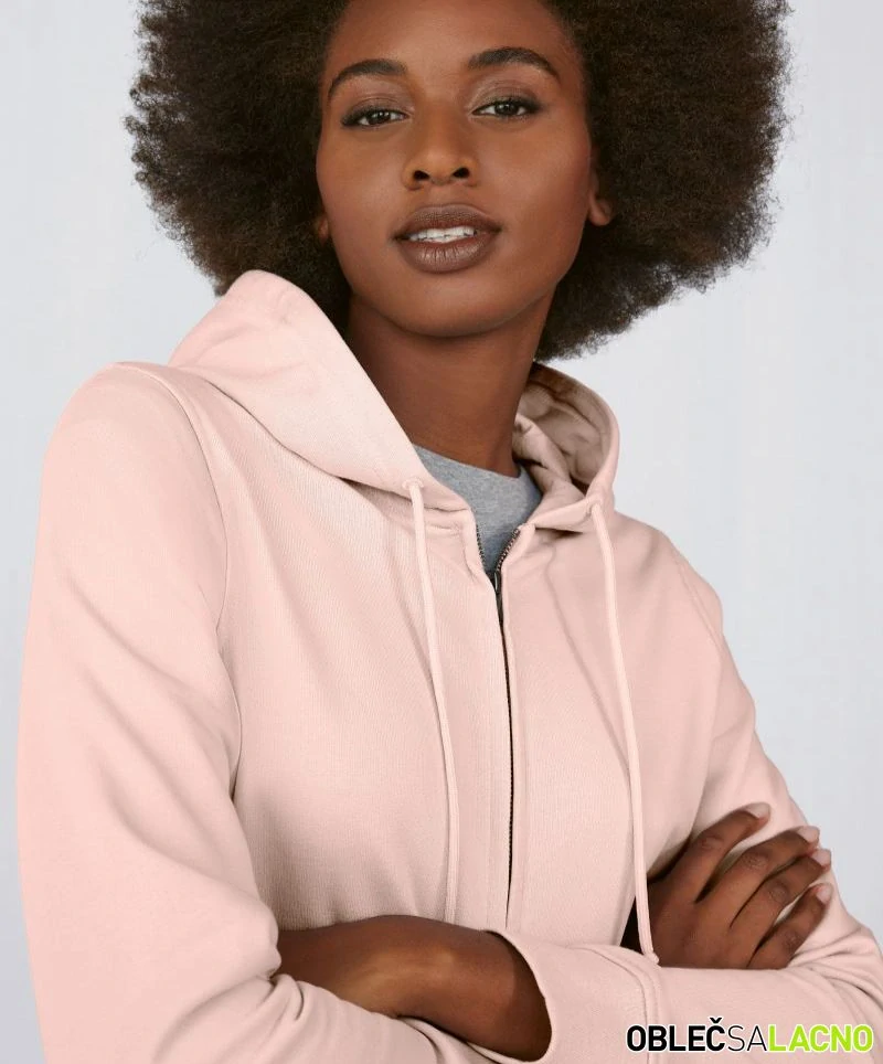 Dámska mikina s kapucňou INSPIRE ZIPPED HOOD B&C