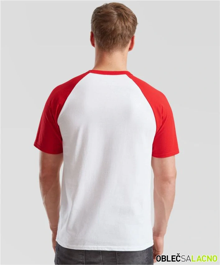 Pánske raglánové tričko BASEBALL T Fruit of the Loom