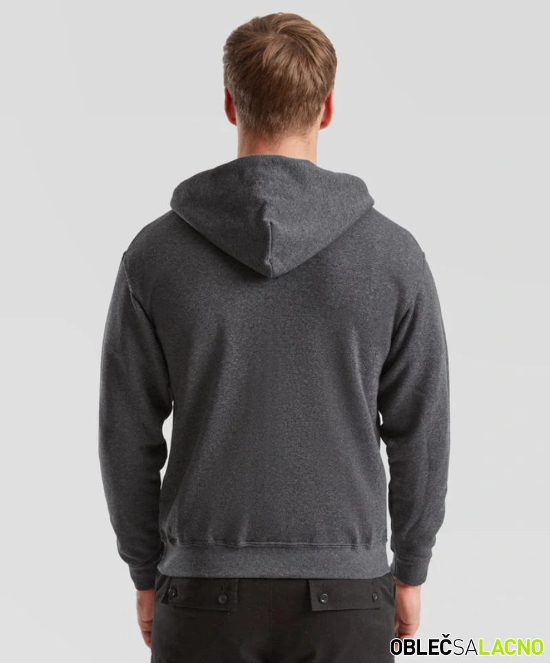 Pánska mikina s kapucňou CLASSIC HOODED SWEAT JACKET Fruit of the Loom