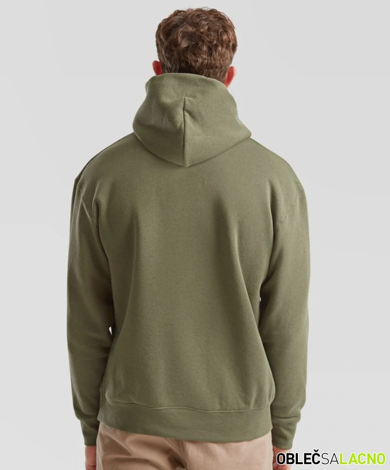 Pánska mikina s kapucňou PREMIUM HOODED SWEAT Fruit of the Loom