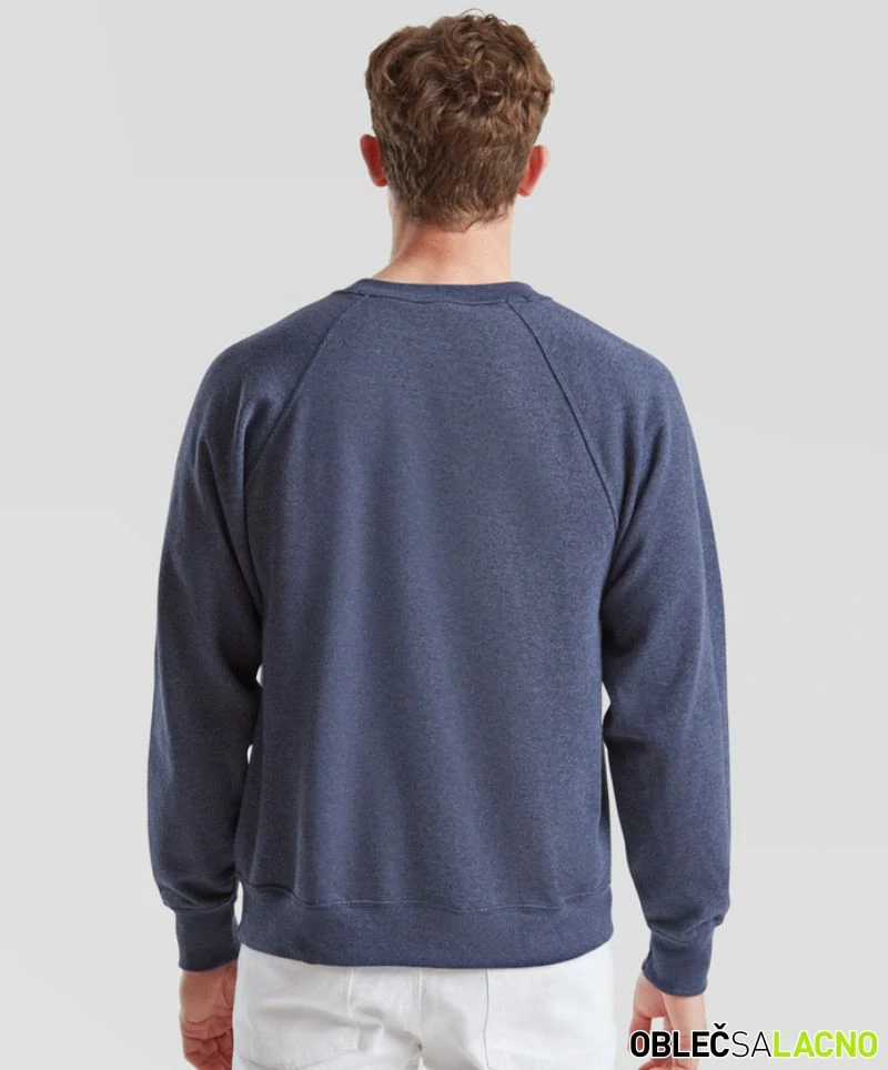 Pánska raglánová mikina CLASSIC RAGLAN SWEAT Fruit of the Loom