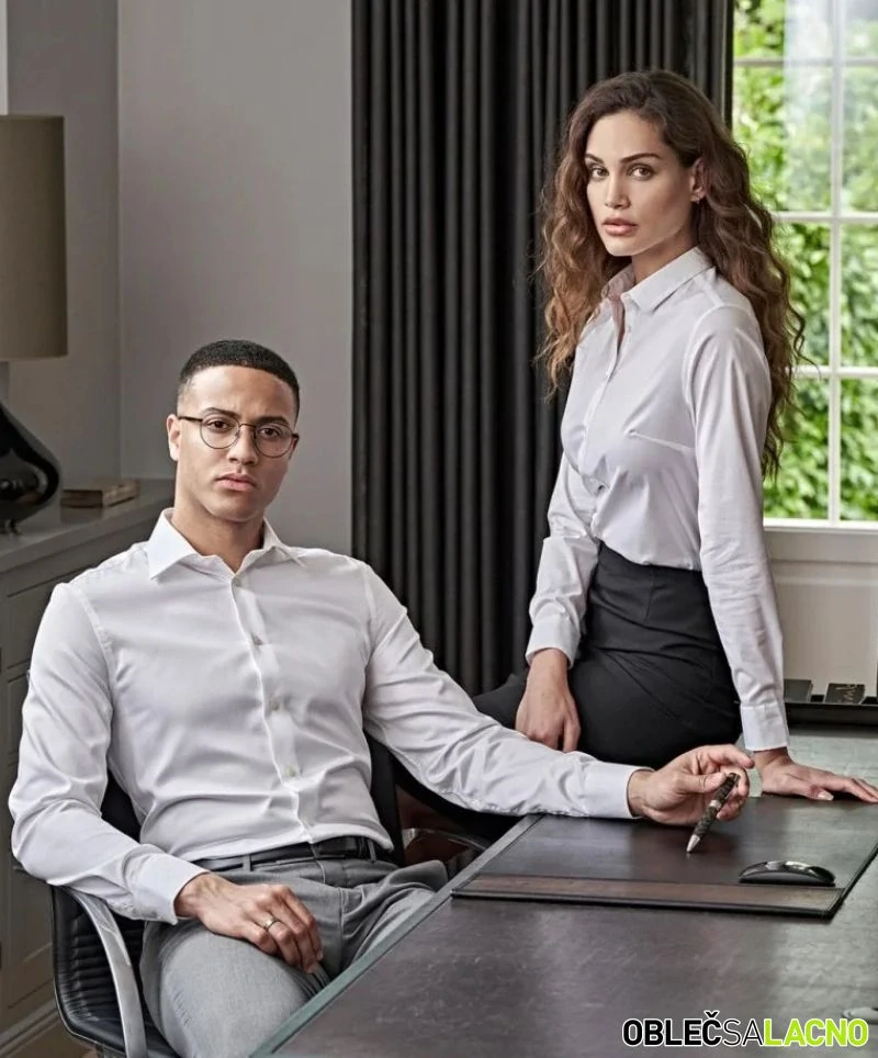 Luxusná elastická blúzka s dlhým rukávom Tee Jays