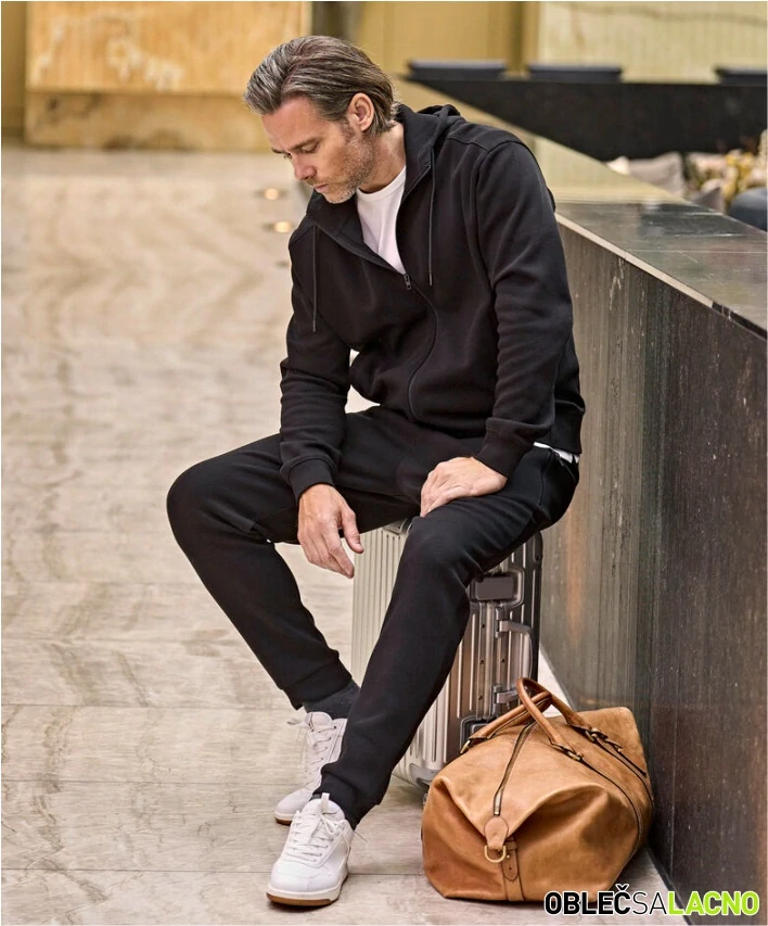 Pánska mikina interlock s kapucňou 5508 Tee Jays