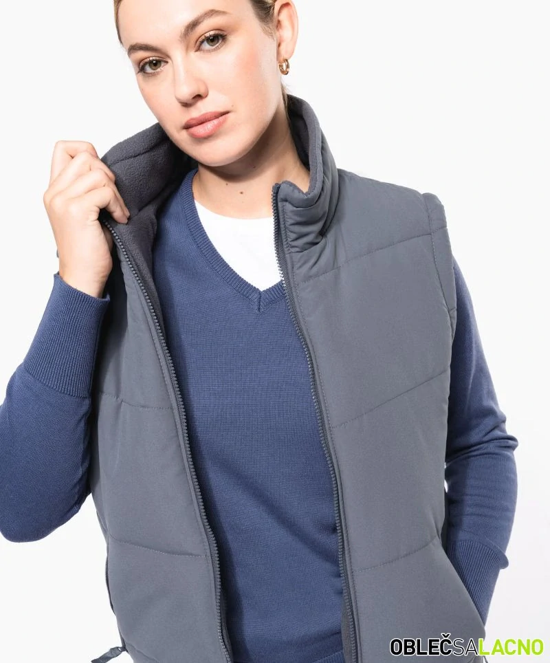 Unisex vesta s flísovou podšívkou K6118 Kariban