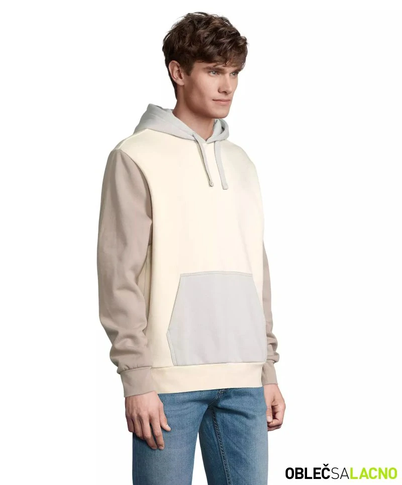 Unisex mikina s kapucňou z bio bavlny COLLINS Sol's