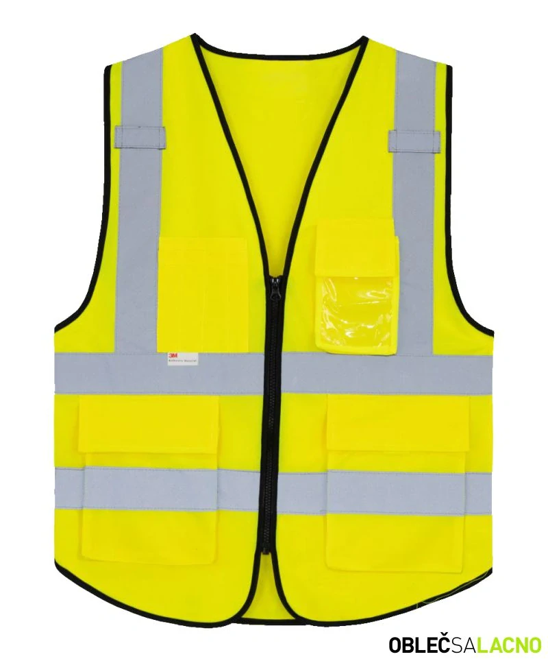 Hi-Vis prémiová multifunkčná vesta MUNICH KXPMF Korntex
