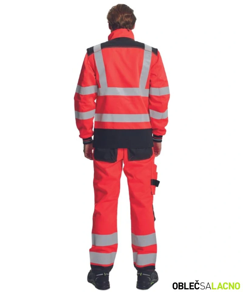 Reflexná bunda KNOXFIELD HVPS 2V1 Cerva