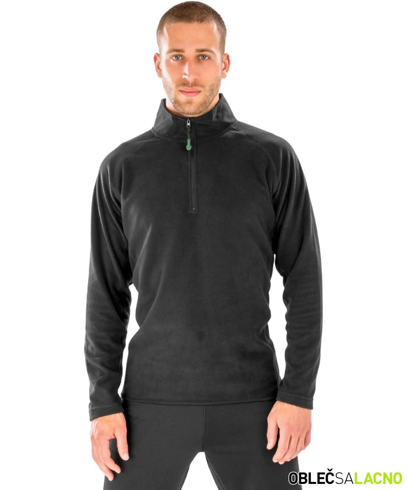 Unisex mikrofleecová mikina s 1/4 zipsom R905X Result