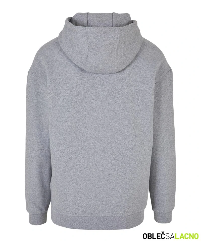 Pánska oversize mikina s kapucňou z ťažkej bavlny BASIC Build your Brand