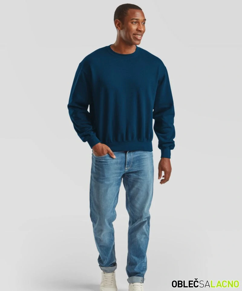 Pánska mikina SUPERCOTTON™ SWEAT Fruit of the Loom