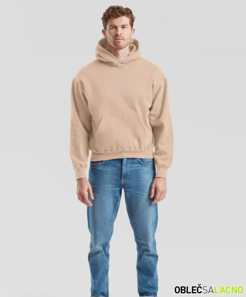 Pánska mikina s kapucňou Supercotton™ HOODED SWEAT Fruit of the Loom