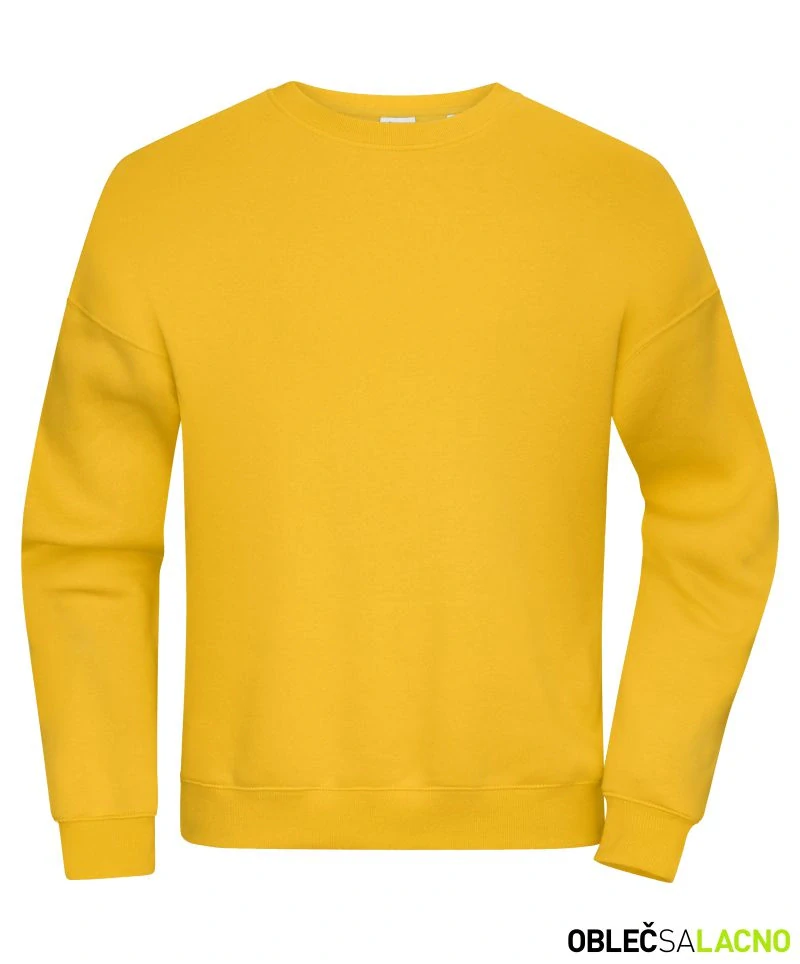 Unisex oversize mikina z bio bavlny 8042 Daiber