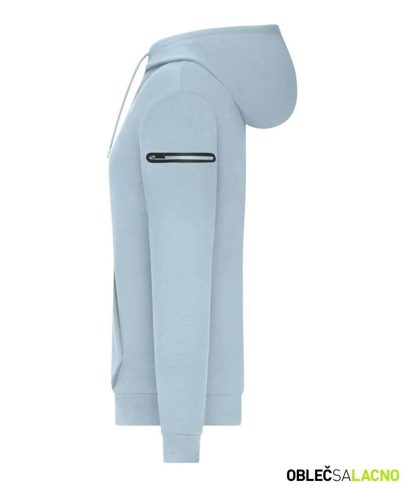 Dámska interlock mikina s kapucňou 8045 Daiber