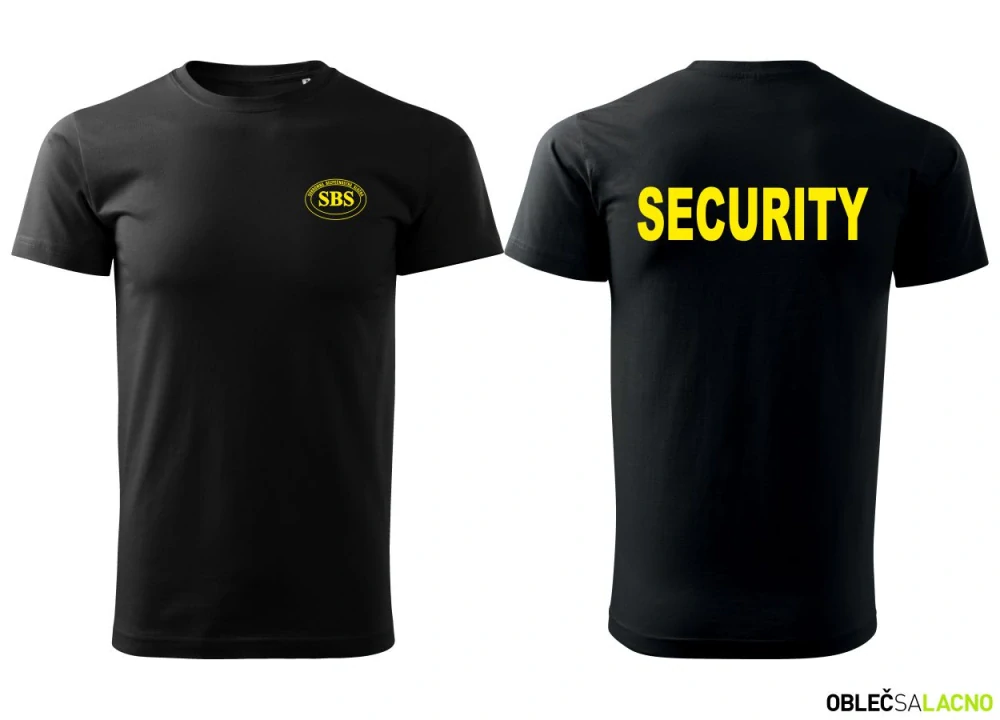 Tričko SBS-SECURITY 160g