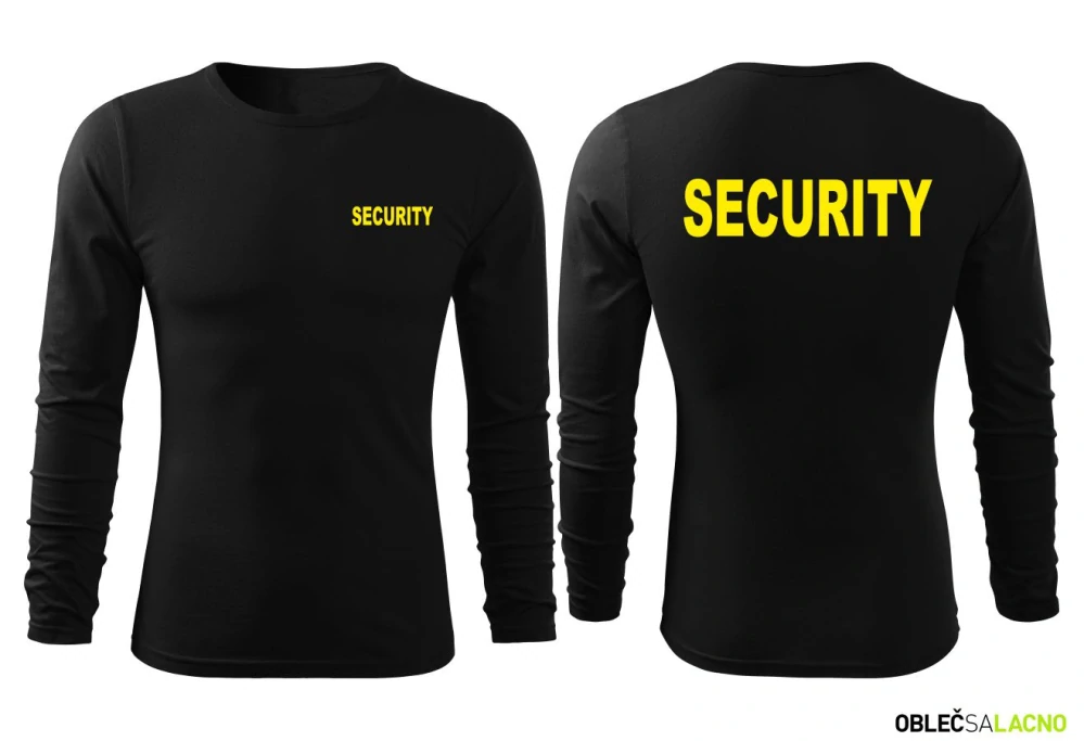 Tričko dlhý rukáv SECURITY 160g