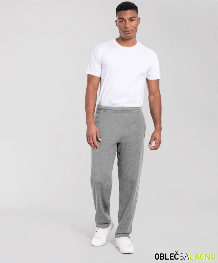 Unisex tepláky ICONIC 250 OPEN HEM JOG PANTS Fruit of the Loom