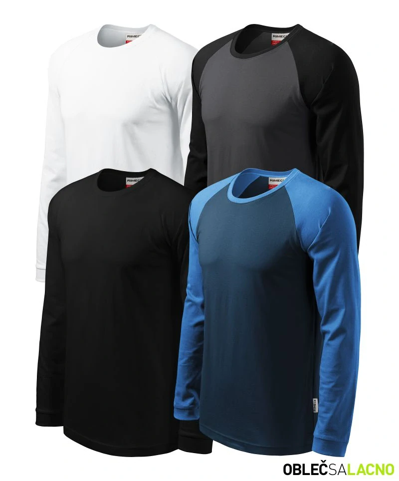 Unisex tričko STREET LS Rimeck®