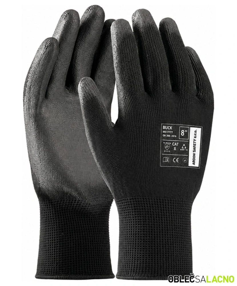 Máčané rukavice BUCK BLACK Ardon®