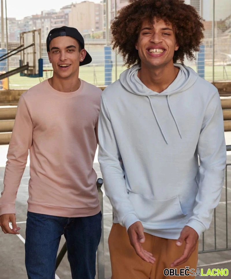 Pánska mikina s kapucňou #HOODIE B&C