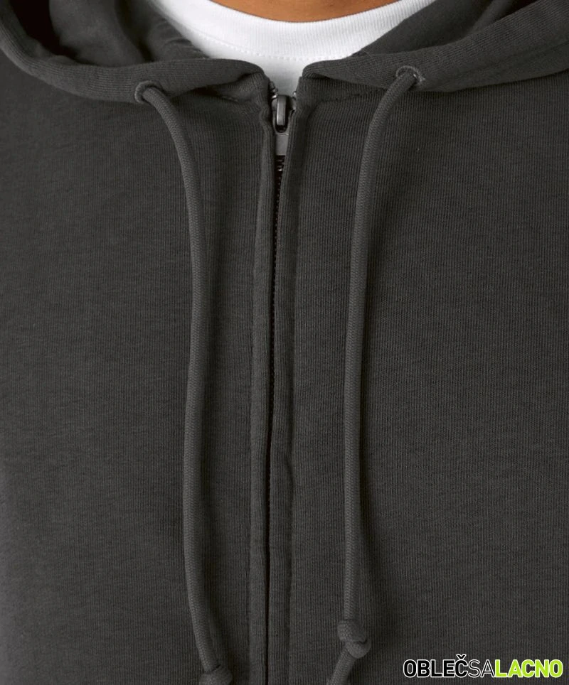 Pánska mikina s kapucňou INSPIRE ZIPPED HOOD B&C