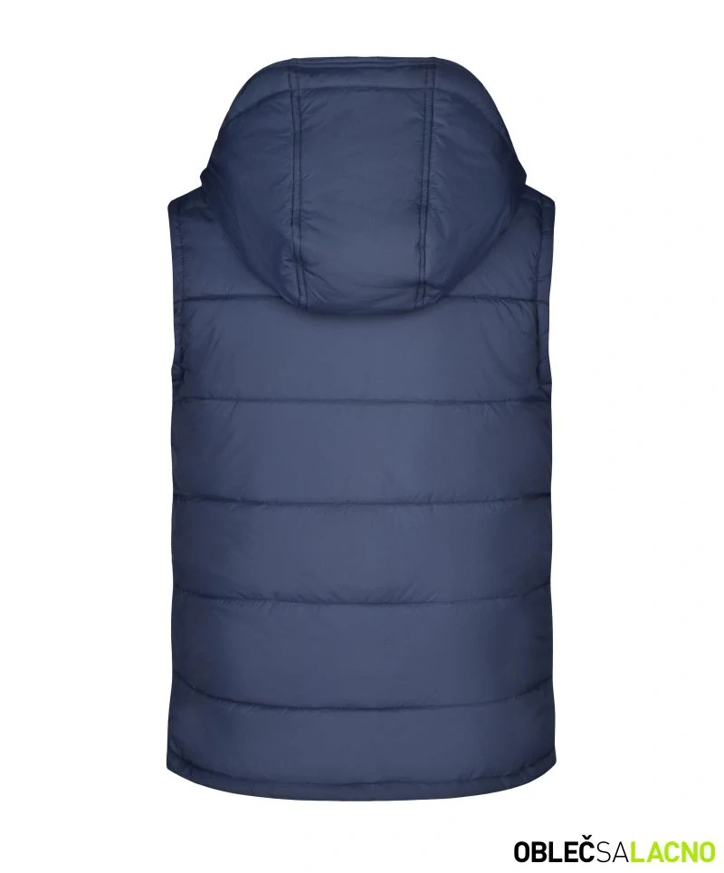 Pánska prešívaná vesta s kapucňou JN 1004 Daiber