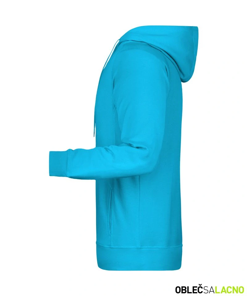 Pánska raglánová mikina s kapucňou JN 8024 Daiber