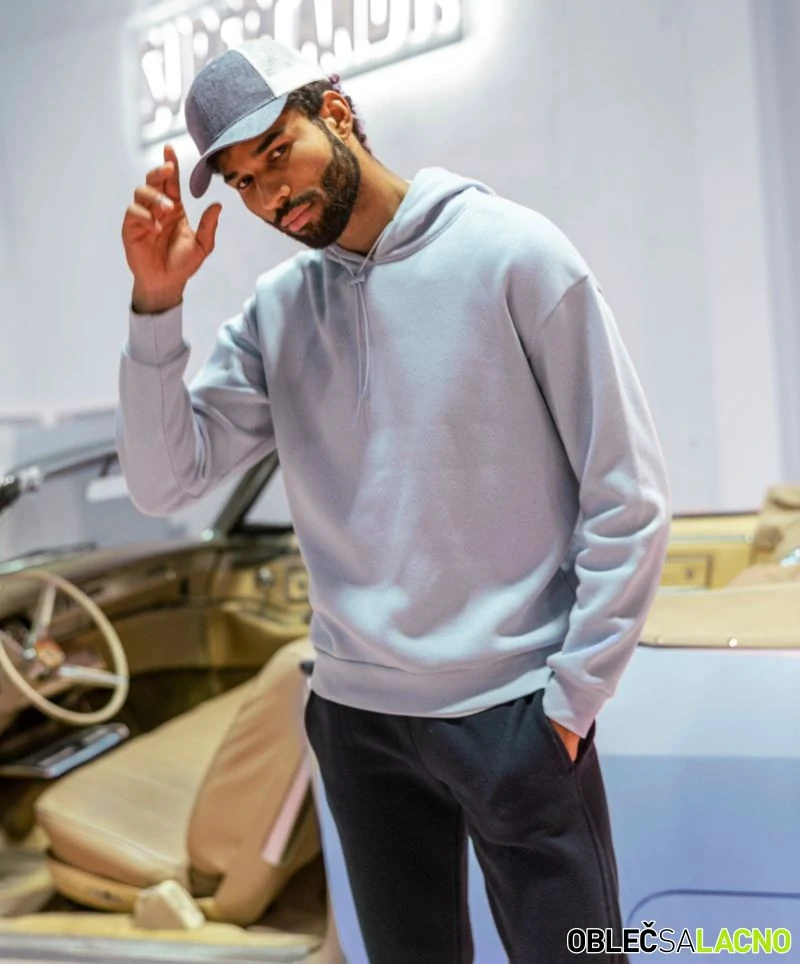 Pánska lounge mikina s kapucňou JN 8034 Daiber