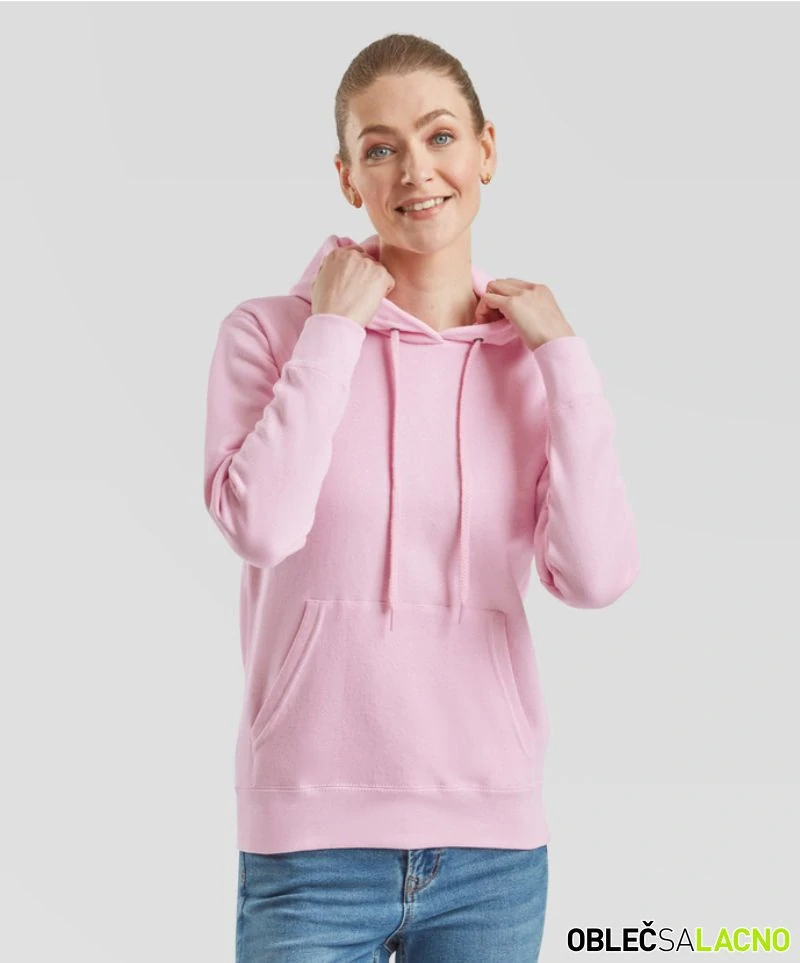 Dámska mikina s kapucňou CLASSIC LADY-FIT HOODED SWEAT Fruit of the Loom