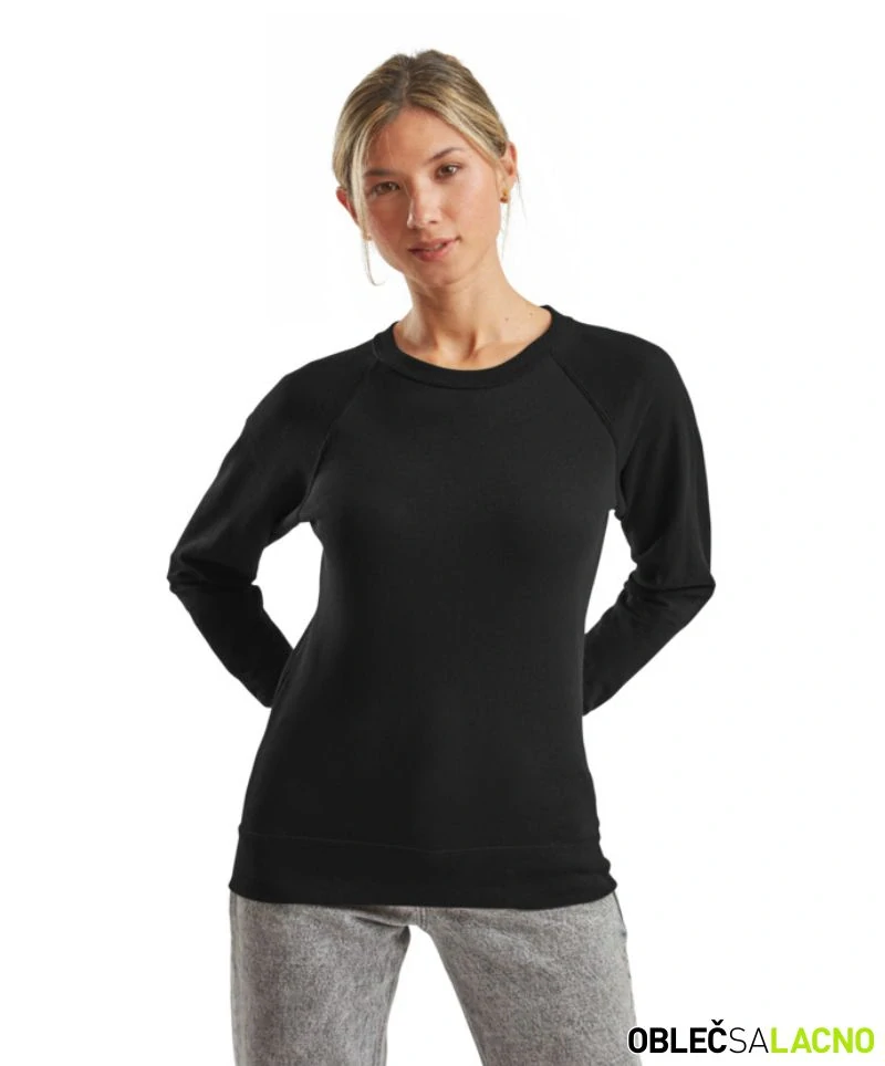 Dámska raglánová mikina LADY-FIT LW RAGLAN SWEAT Fruit of the Loom