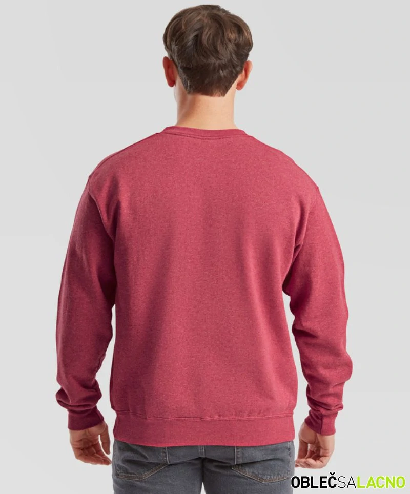 Pánska mikina CLASSIC SET-IN SWEAT Fruit of the Loom