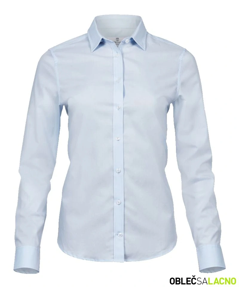 Luxusná elastická blúzka s dlhým rukávom Tee Jays