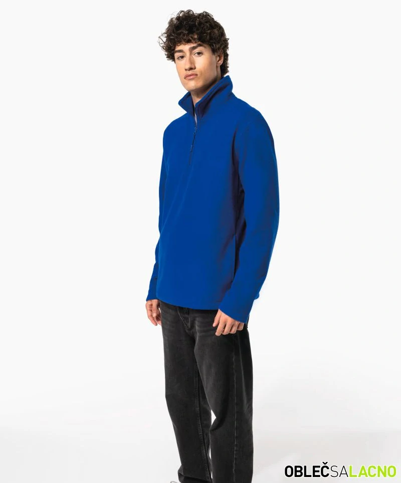 Unisex mikrofleecová mikina s 1/4 zipsom ENZO Kariban