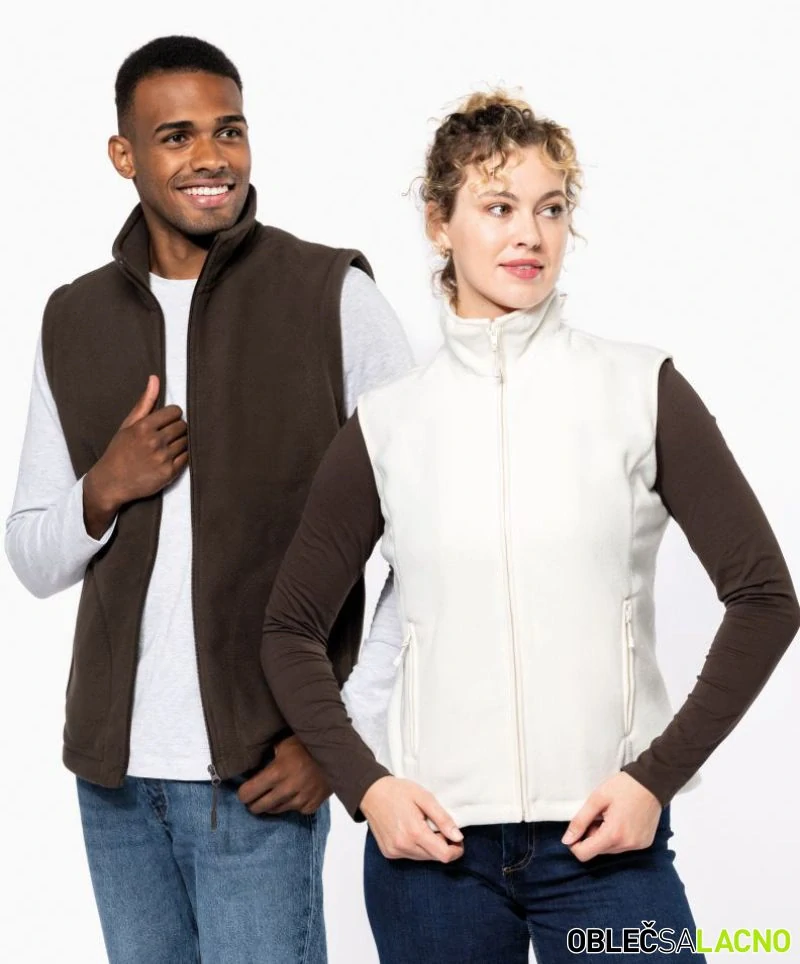 Pánska mikrofleecová vesta LUCA Kariban