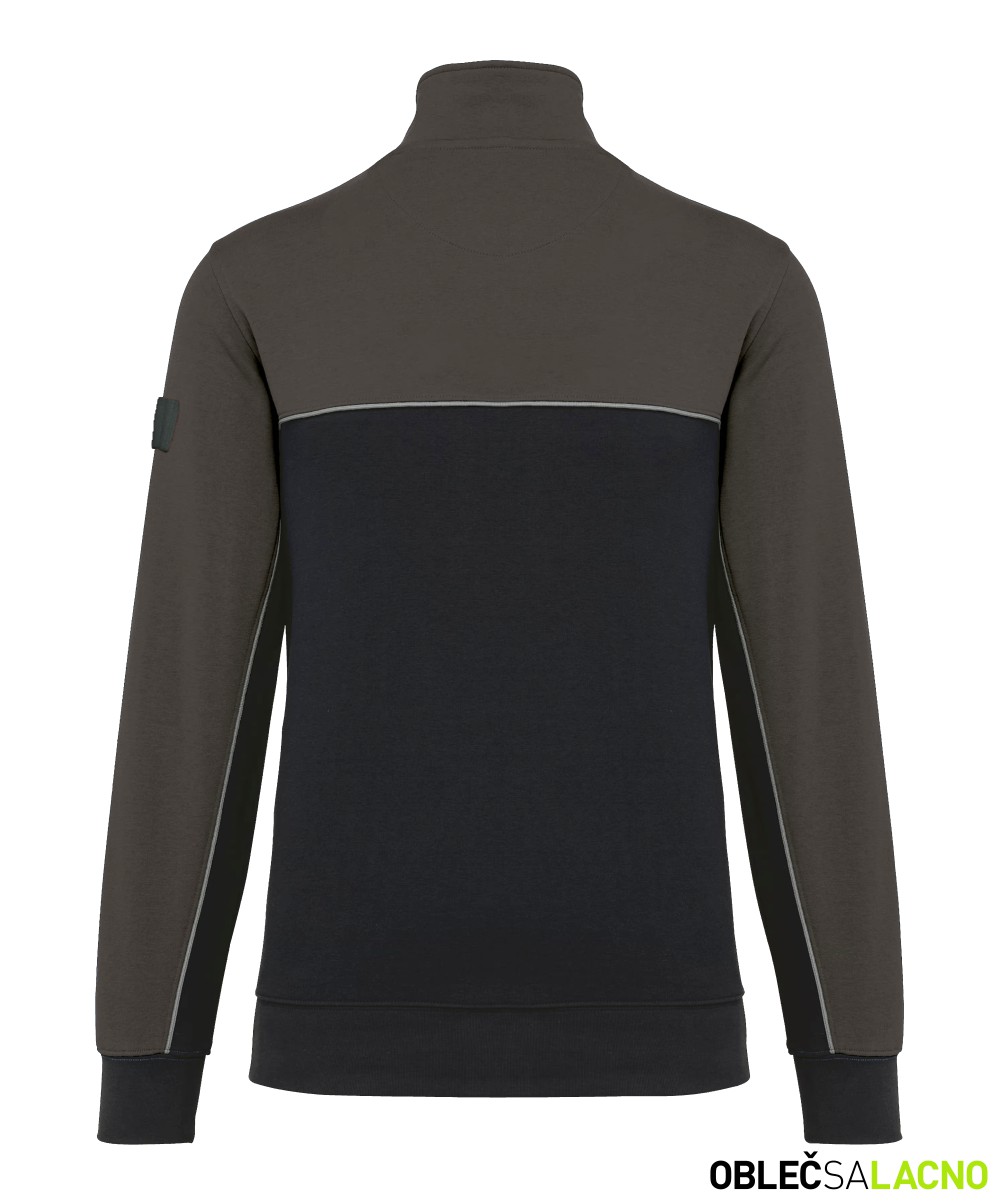 Unisex pracovná mikina s 1/4 zipsom WK404 WK