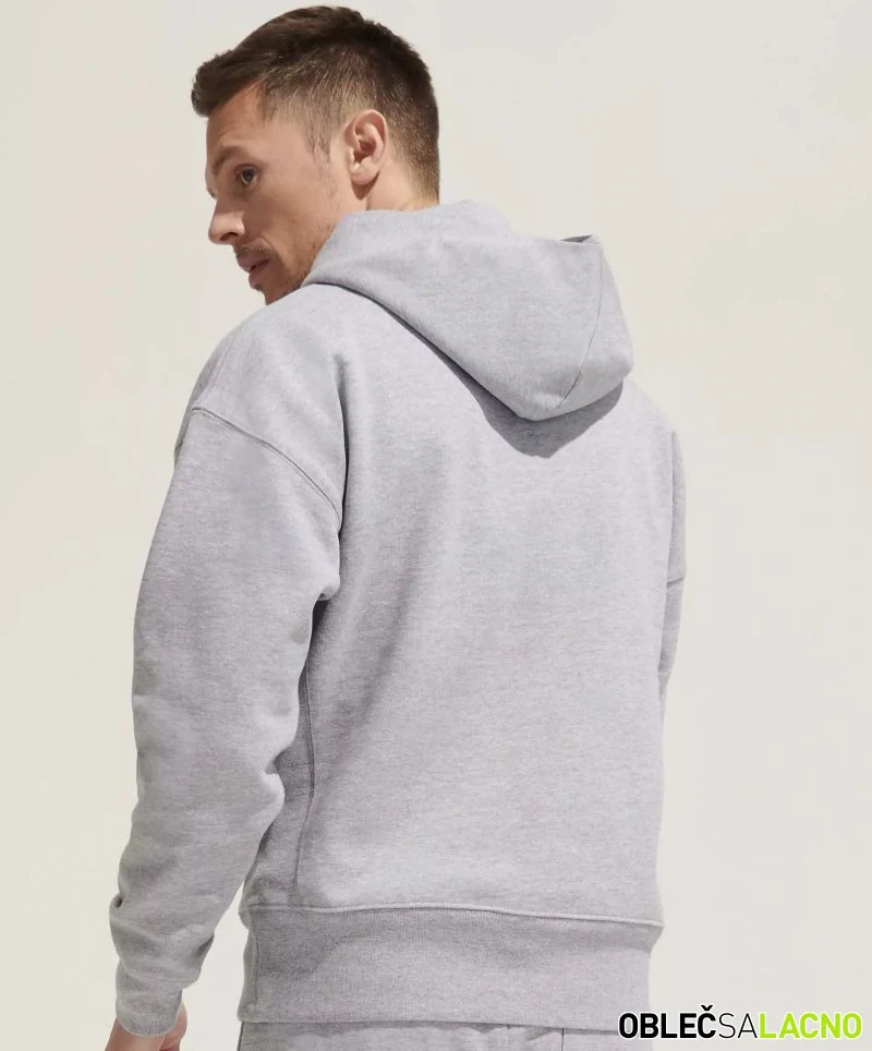Unisex oversize mikina s kapucňou z ťažkej bavlny ORIGIN Sol's
