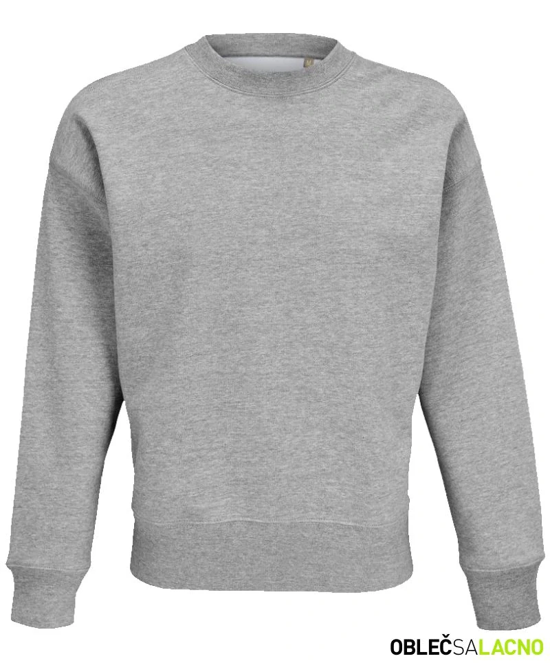 Unisex oversize mikina z ťažkej bavlny AUTHENTIC Sol's