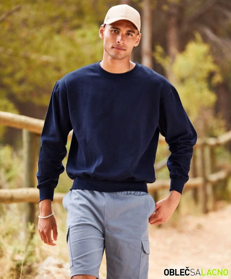 Pánska mikina SUPERCOTTON™ SWEAT Fruit of the Loom