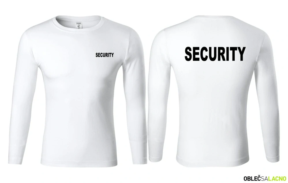 Tričko dlhý rukáv SECURITY 150g