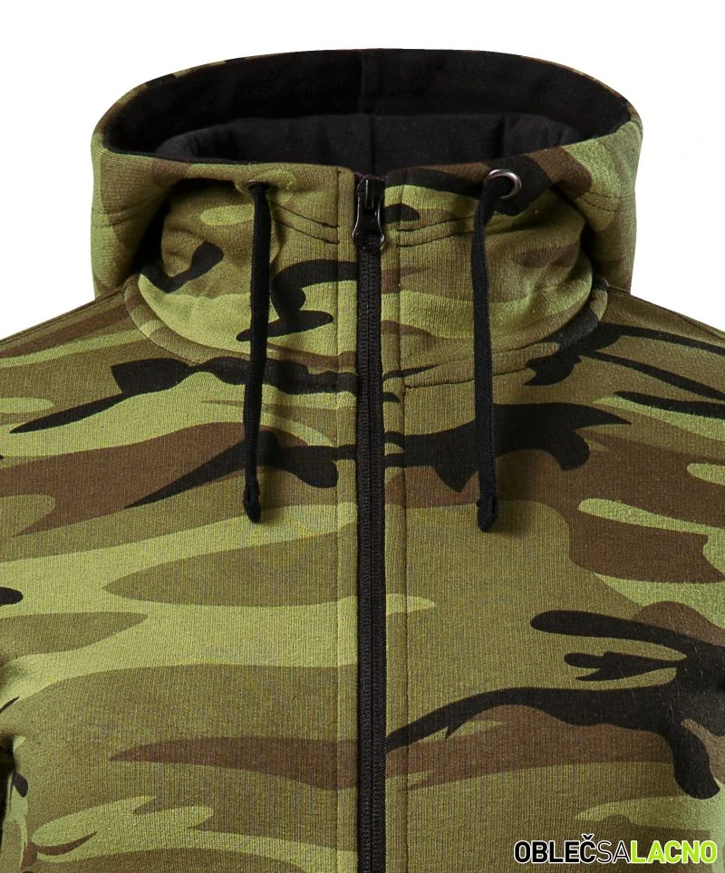 DOPREDAJ Dámska mikina CAMO ZIPPER Malfini®