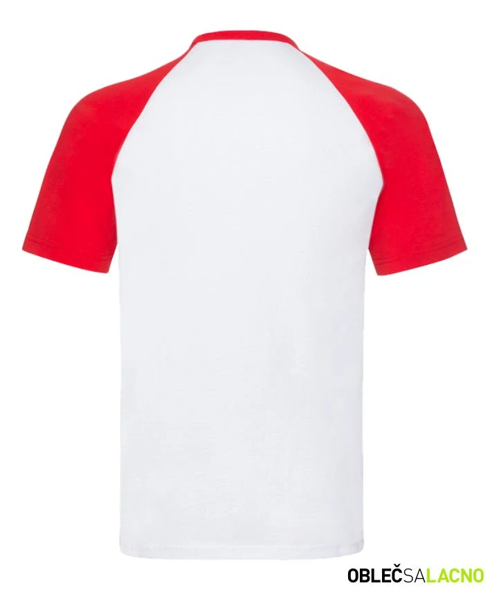 Pánske raglánové tričko BASEBALL T Fruit of the Loom