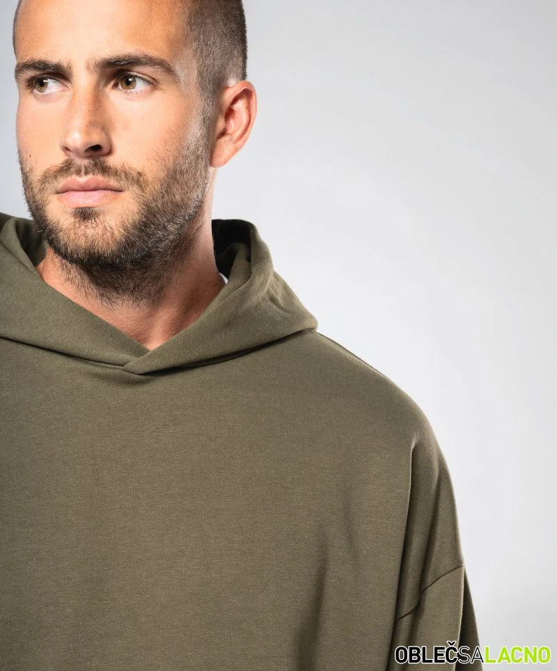 Unisex oversize mikina s kapucňou K4018 Kariban