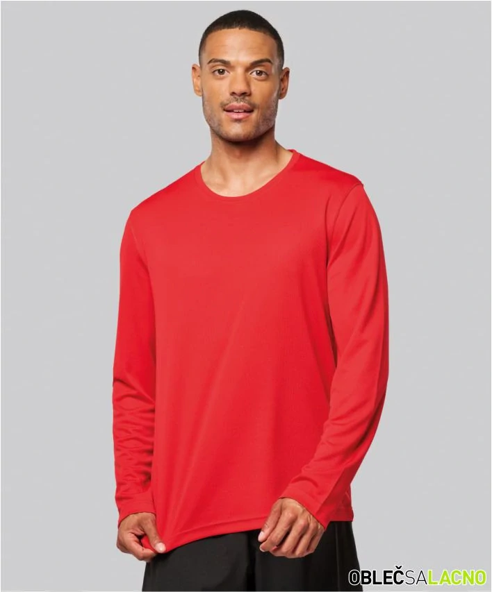 Unisex športové tričko s dlhým rukávom PA443 ProAct