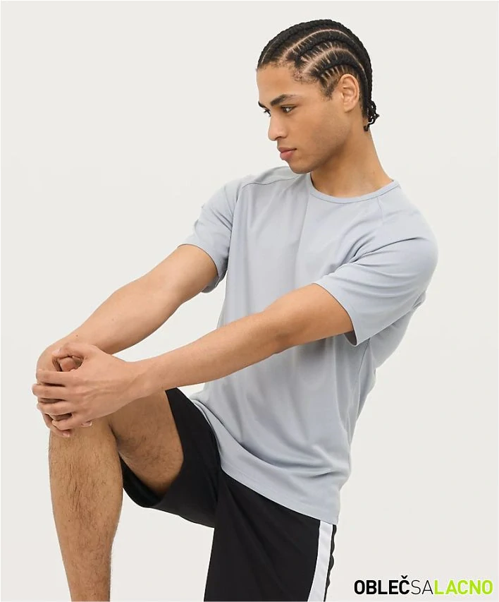 Pánske raglánové športové tričko SPORTY Sol's