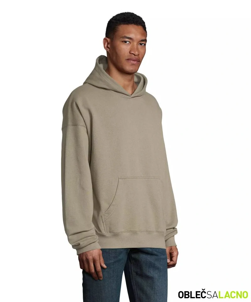 Unisex oversize mikina s kapucňou z ťažkej bavlny CONNOR Sol's