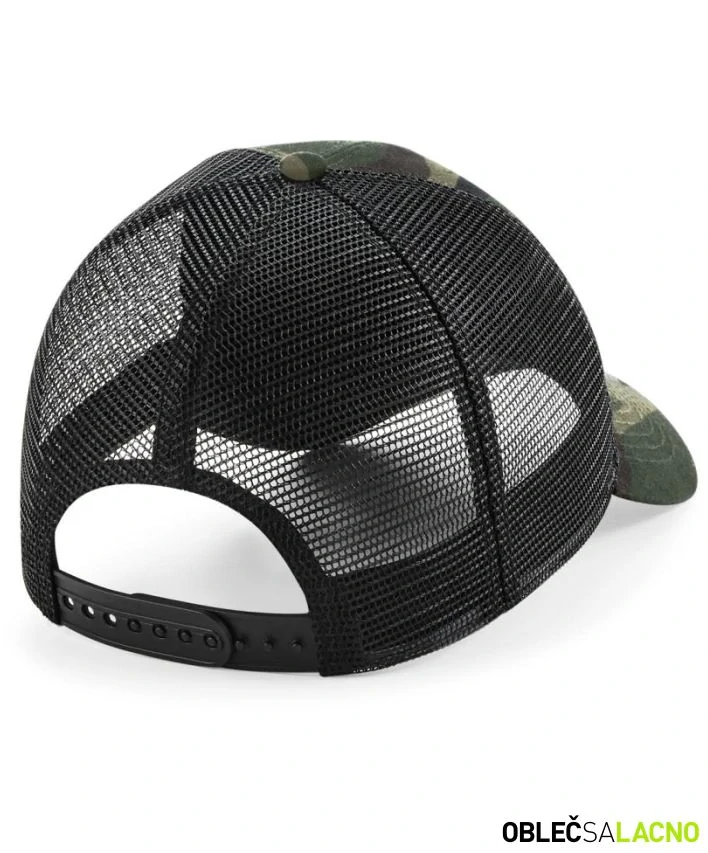 5 panelová šiltovka REMOVABLE PATCH TRUCKER B641 Beechfield