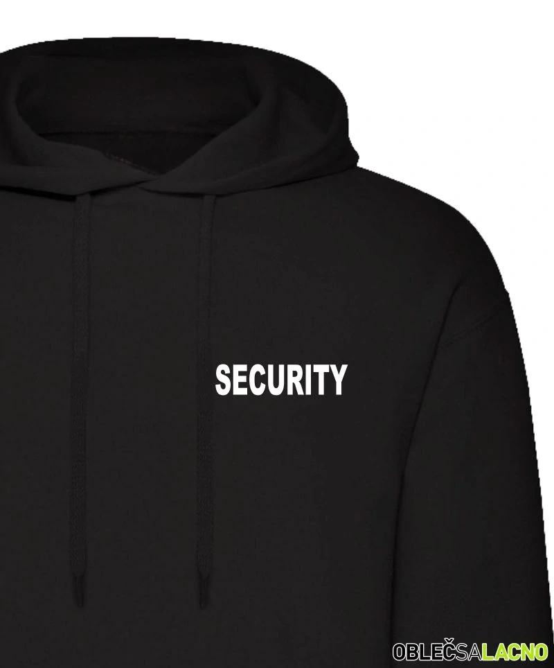 Pánska mikina s kapucňou SECURITY 280g