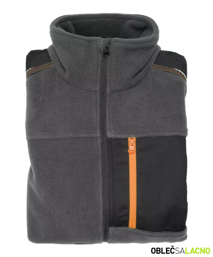 Pracovná fleece bunda EMERTON STR Cerva