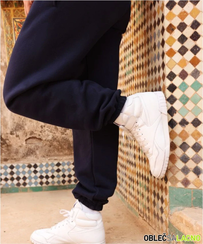 Unisex tepláky z ťažkej bavlny ICONIC PREMIUM ELASTICATED CUFF JOG PANTS Fruit of the Loom