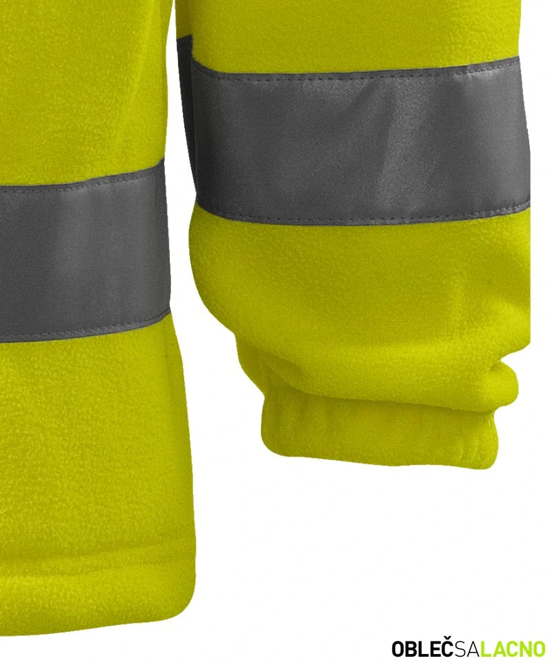 Reflexná fleece bunda HV FLEECE JACKET 5V1 Rimeck®