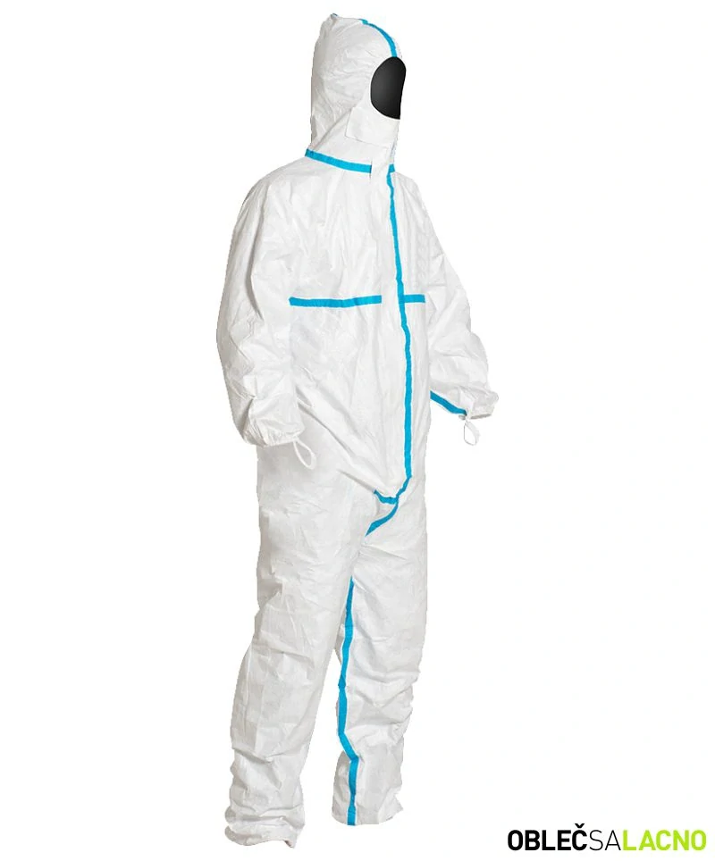 Jednorazový oblek Tyvek 600 Plus, bielo-modrý